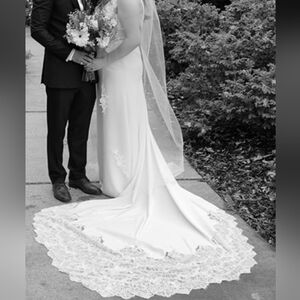 Wedding Dress, Size 10, White